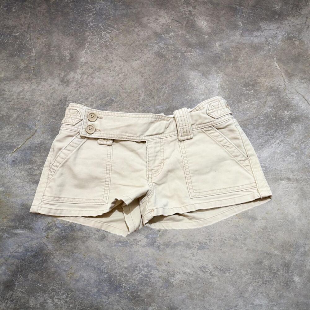 Abercrombie fitch cream cotton